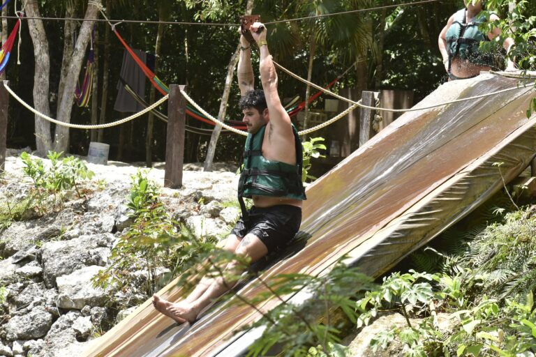 Atvamazing Combo  Single Basic Zipline Water Slide Jungle