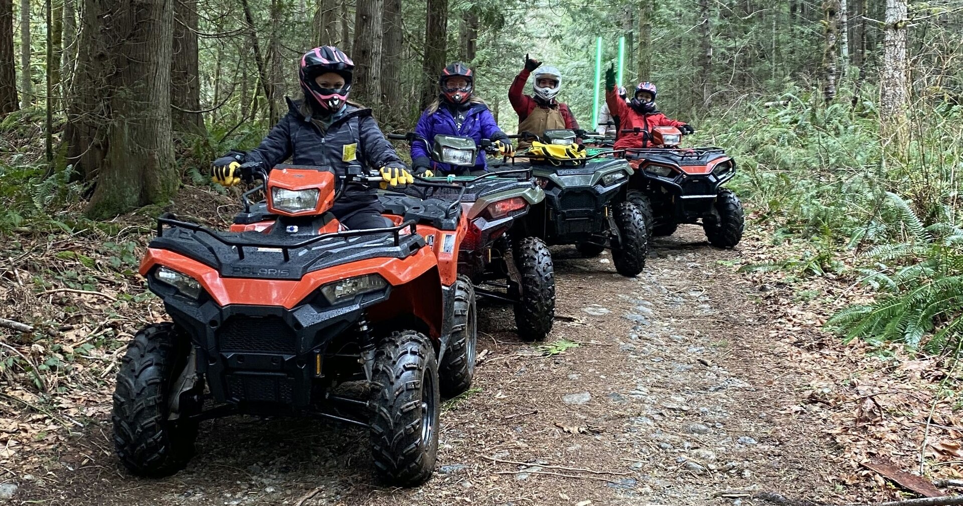 Atvride Ca Misty Mountain Ride Atv Riders Forest Trail