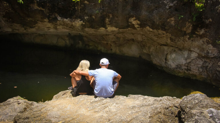 Atvtourscozumel Atv Zipline Adventure By Awesome Fly Couple Rocks Water Cave