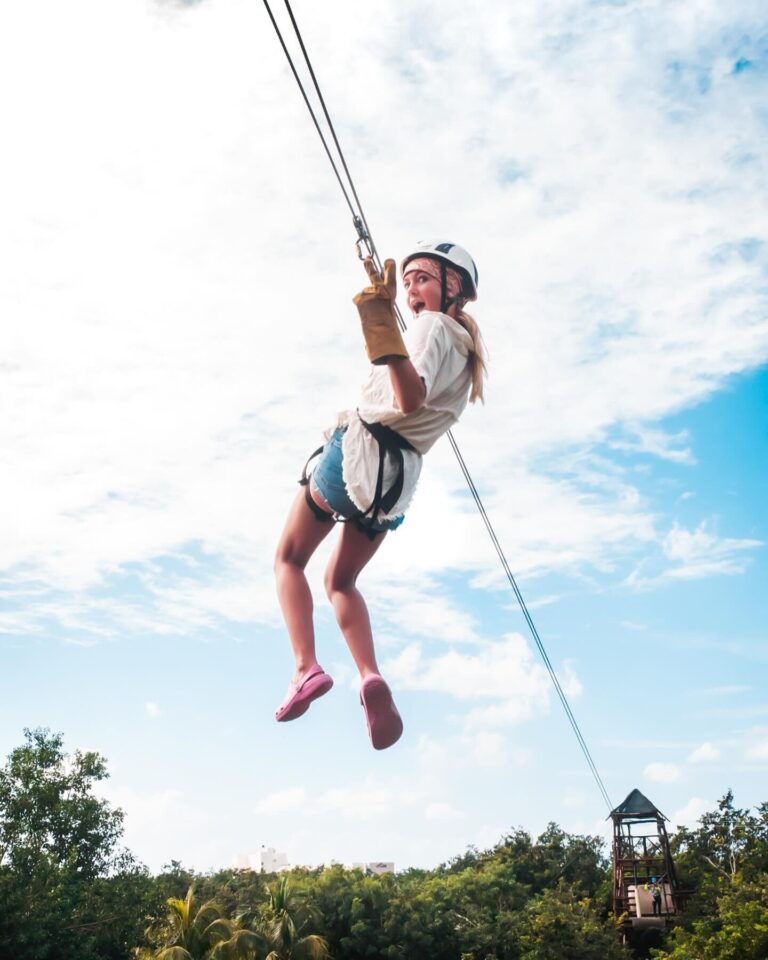 Atvtourscozumel Atv Zipline Adventure By Awesome Fly Zipline Adventure Girl Sky