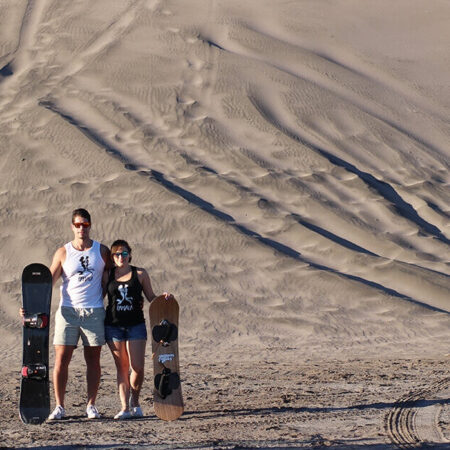 Bajades Combo Tour Atvs X Sandboarding Couple Sandboards Desert Dunes