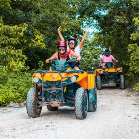 Bestbuytourscozumel Cozumel Atv Jade Cenote Tour Atv Ride Jungle Path