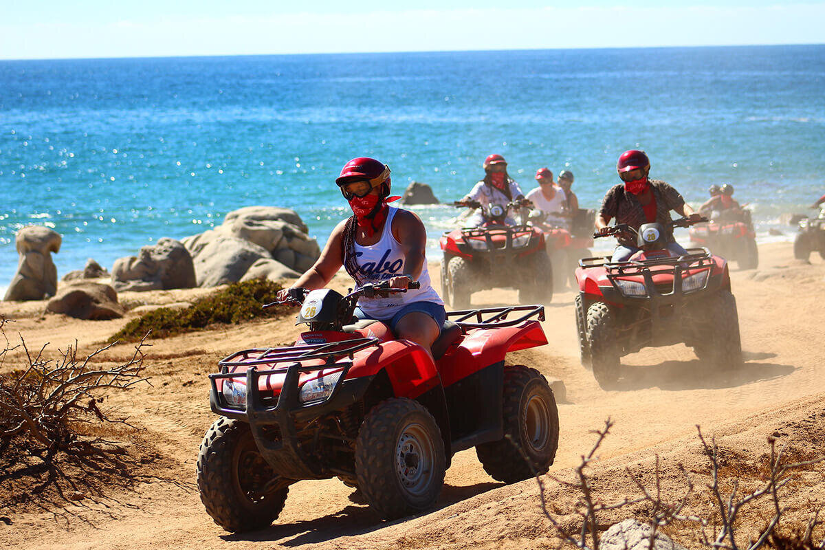 Cabosanlucas Migri O Atv Tour Atv Tour Beach Sand Ocean