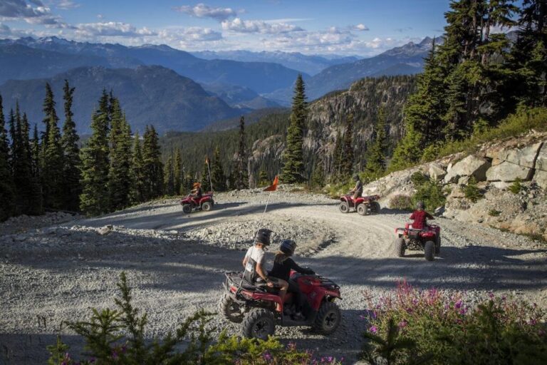 Canadianwildernessadventures Wild Wild West Atv Atv Ride Mountain Trail Canada