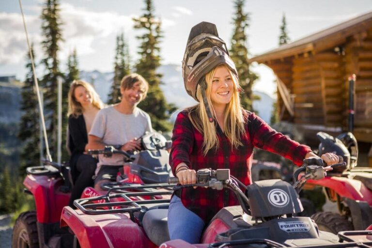 Canadianwildernessadventures Wild Wild West Atv Atv Riders Forest Mountains