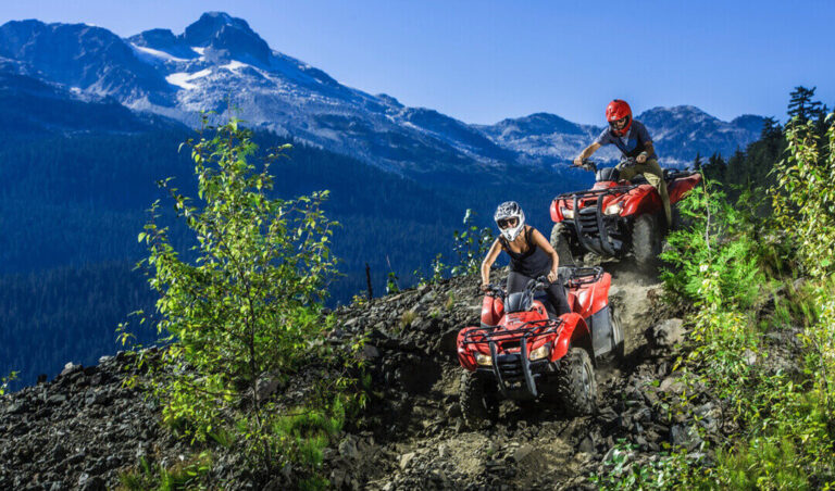 Canadianwildernessadventures Wild Wild West Atv Atv Riders Mountain Trail Canada 