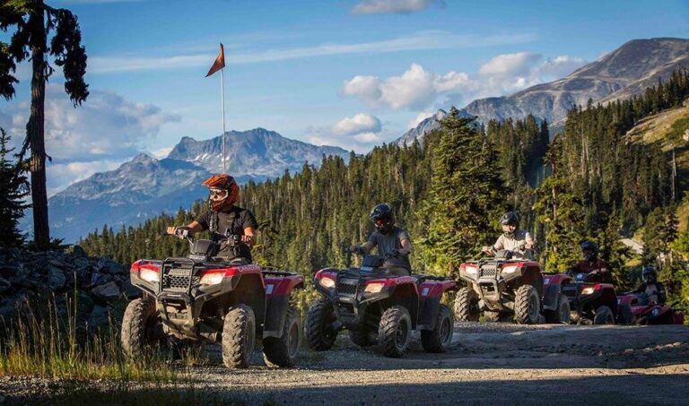 Canadianwildernessadventures Wild Wild West Atv Atv Riders Mountain Trail Canada 