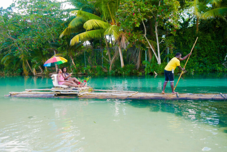 Captain Splash Package Deal  Horse Atvs Raft Dunn S R Bamboo Raft Tropical River Paddle