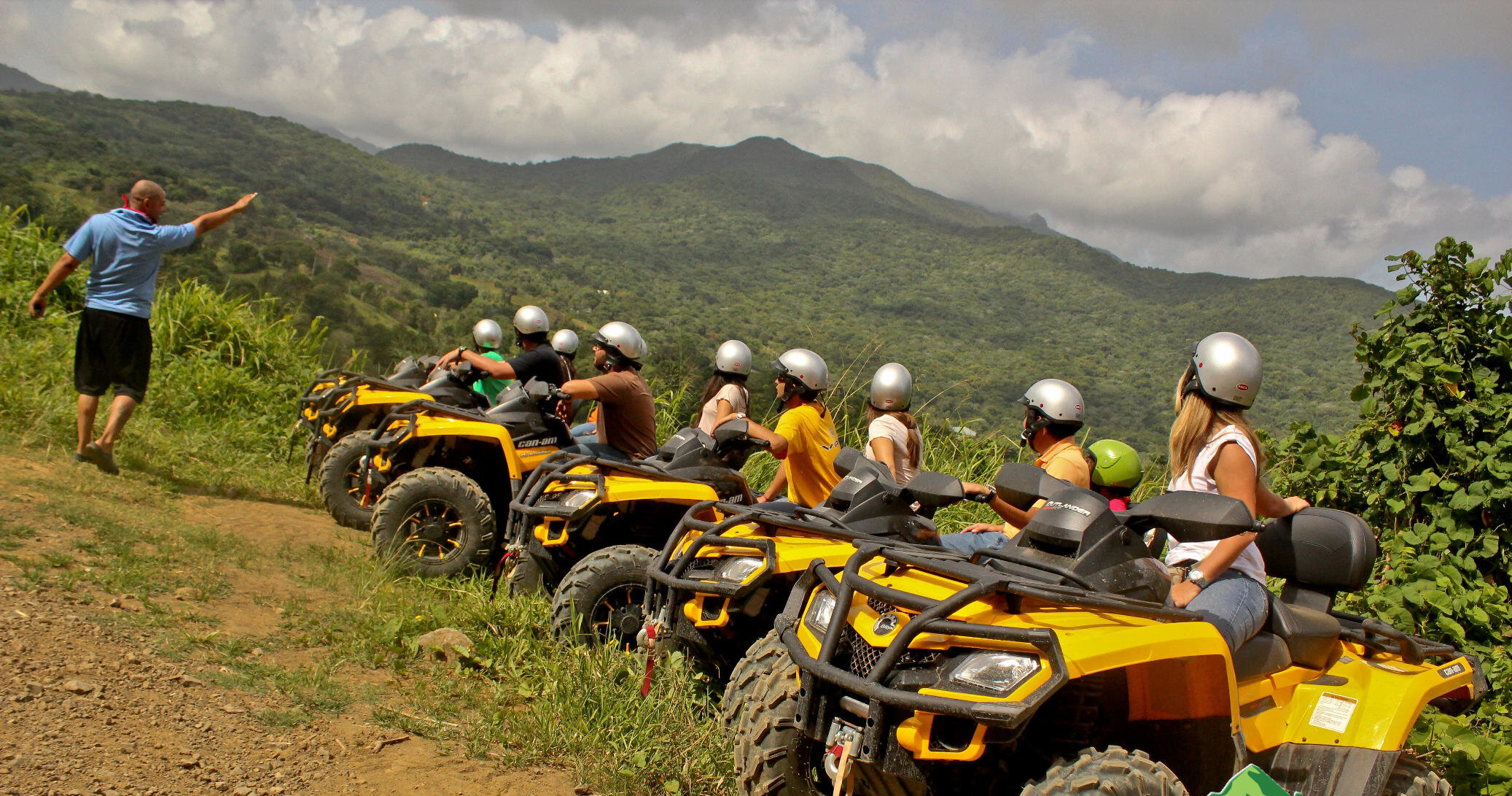 Carabalirainforestpark  Hour Rainforest Atv Adventure Atv Adventure Rainforest Puerto Rico