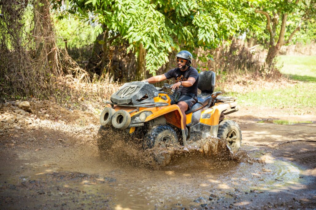 Carabalirainforestpark  Hour Rainforest Atv Adventure Atv Rainforest Adventure Mud Splash
