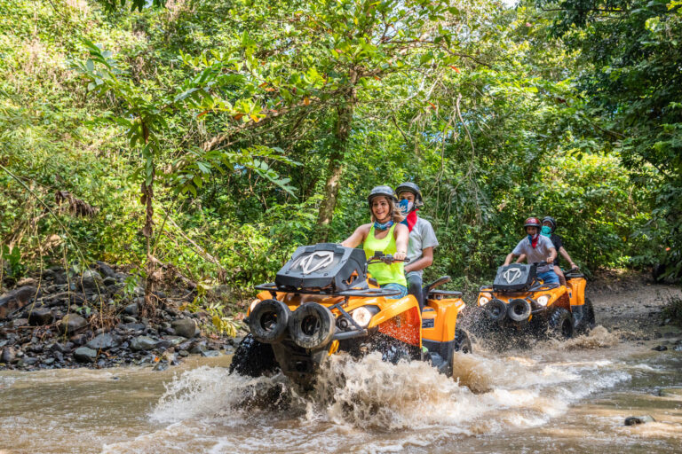 Carabalirainforestpark  Hour Rainforest Atv Adventure Atv Rainforest Adventure Water Splash