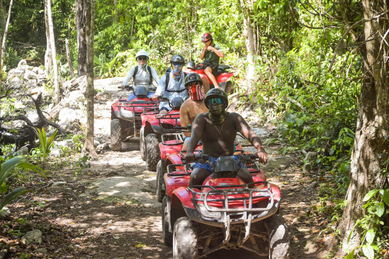 Cozumeladventureplanet Private Jeep Tour Full Experience And At Atv Ride Jungle Path