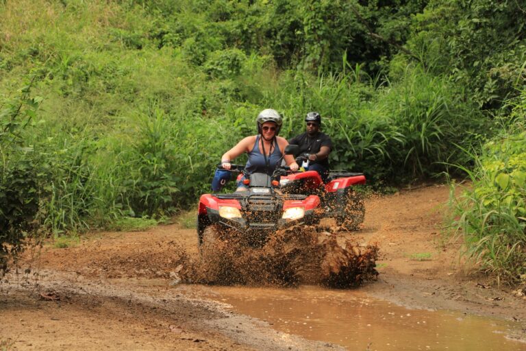 Diamanteecoadventurepark Atv Tour Atv Tour Costa Rica Mud Splash