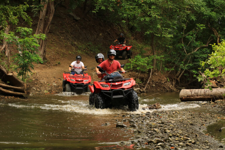 Diamanteecoadventurepark Atv Tour Atv Tour River Forest Costa Rica
