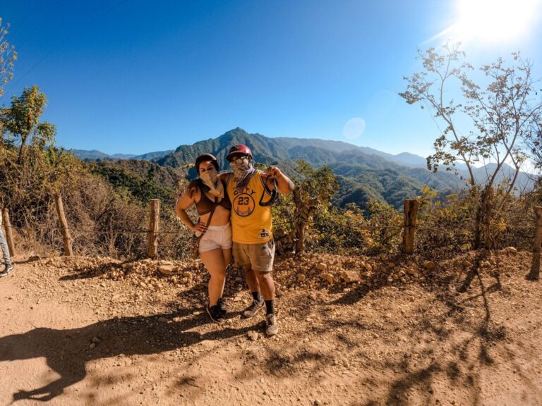 Estigotours Atv Zip Line Combo Tour Pv Couple Mountains Sunny Day