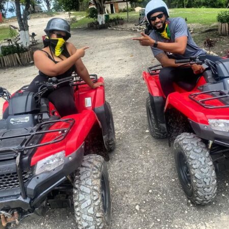 Reggaetourz Atv Adventure Atv Adventure Jamaica Red Quad Bikes