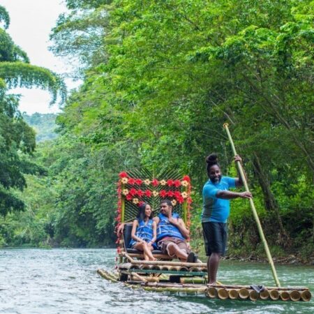 Scotttransportandtours Atv Bamboo Rafting Weed Farm Tour Bamboo Rafting Jamaica River