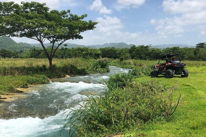Scotttransportandtours Rasta Cultural Atv Safari Atv River Greenery Jamaica